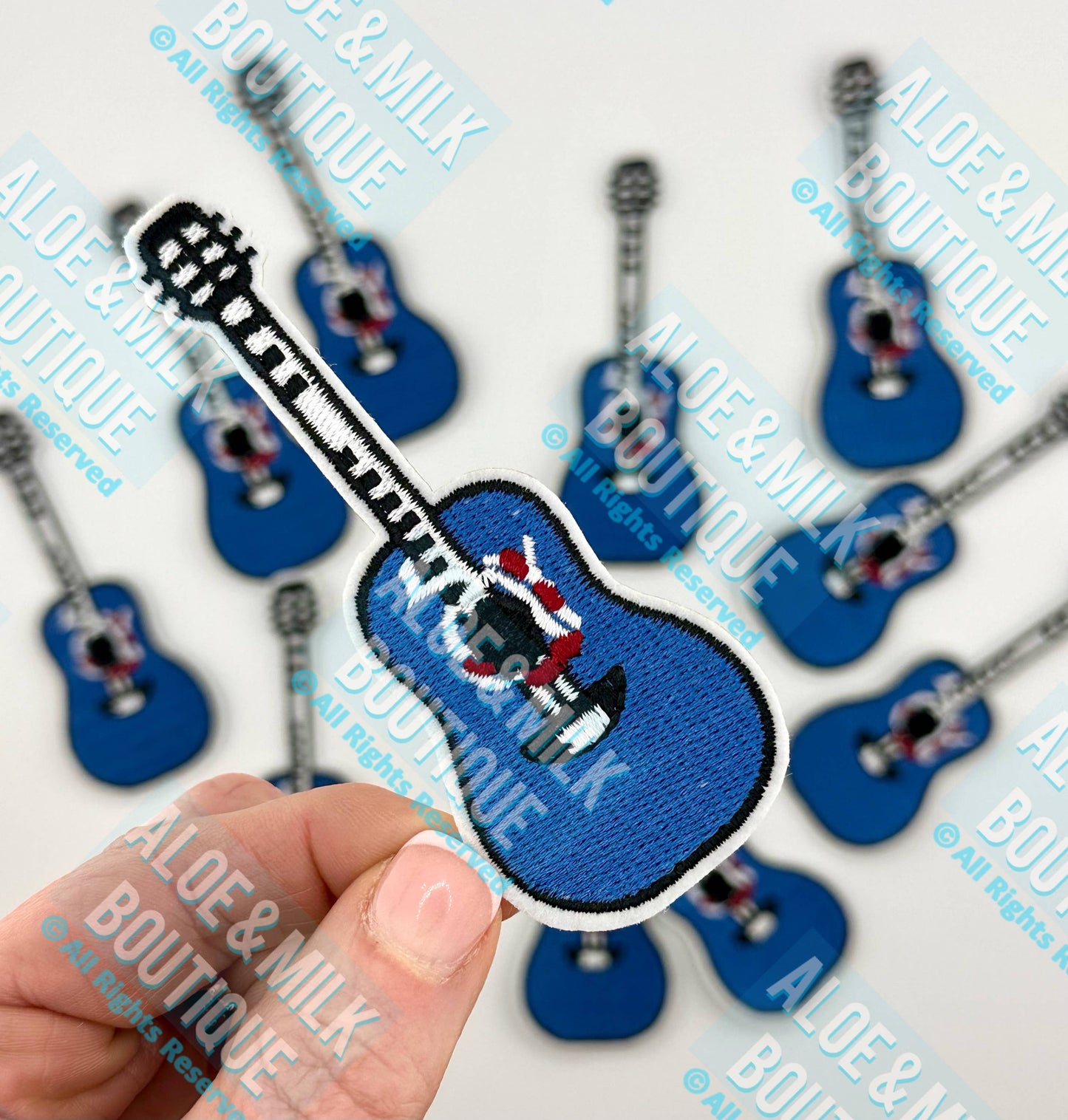 Guitar patch, music patches, electric guitars, nashville, : Pink