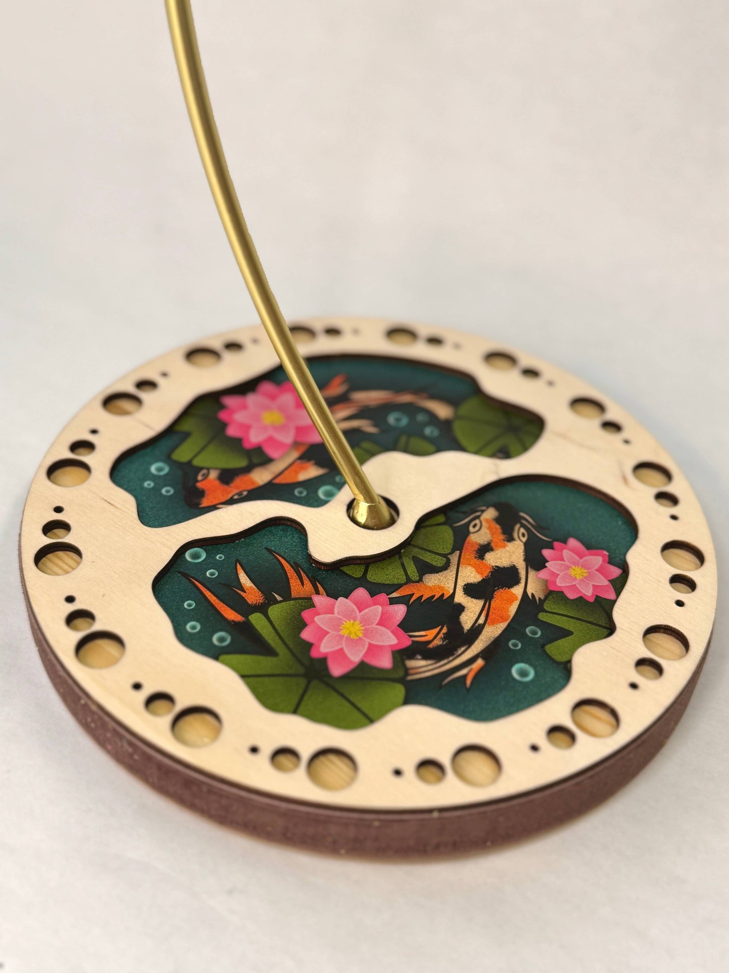 Flow Minder Minder: Handmade Leather Flower