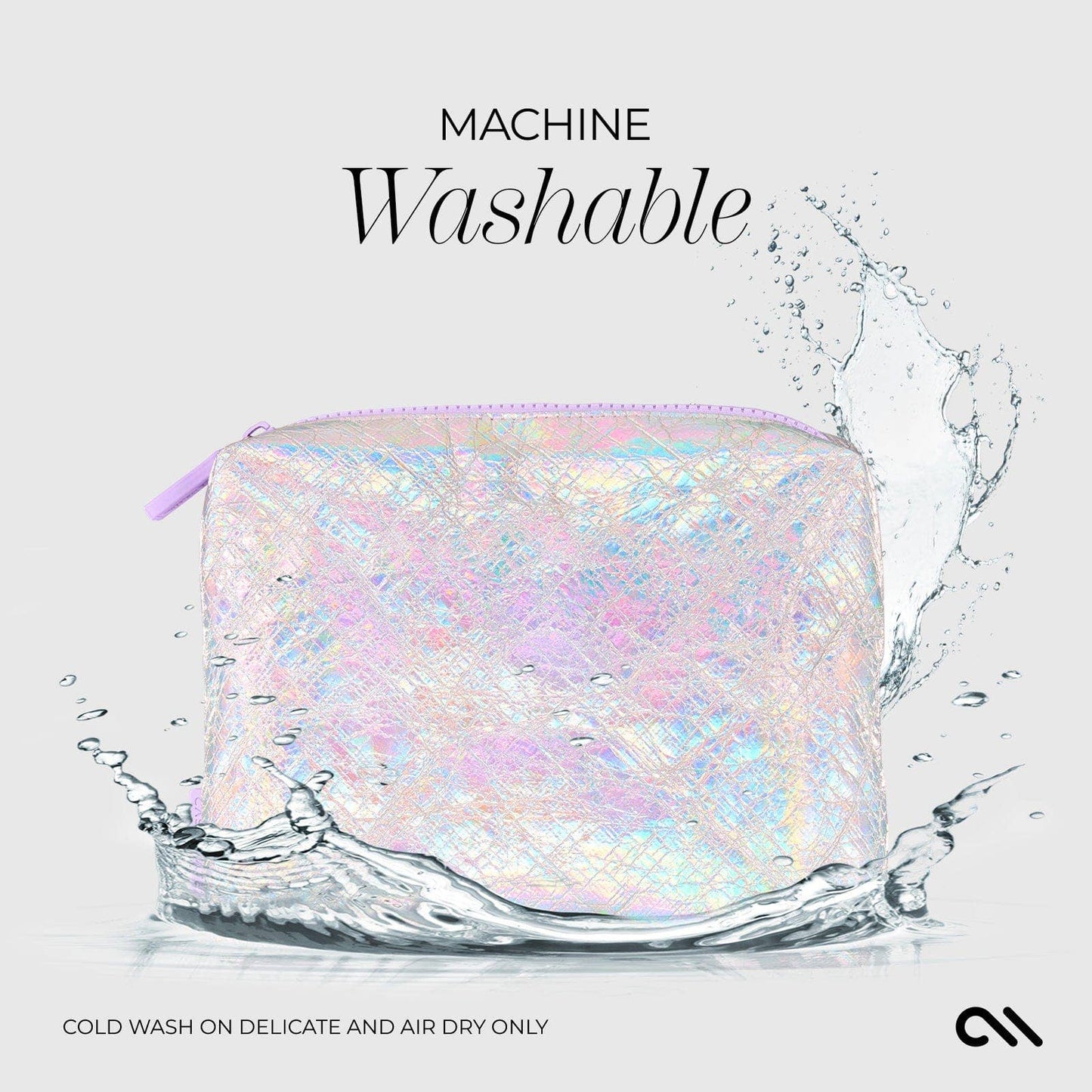 Case-Mate Soap Bubble™ Crinkle Makeup Bag: Soap Bubble™