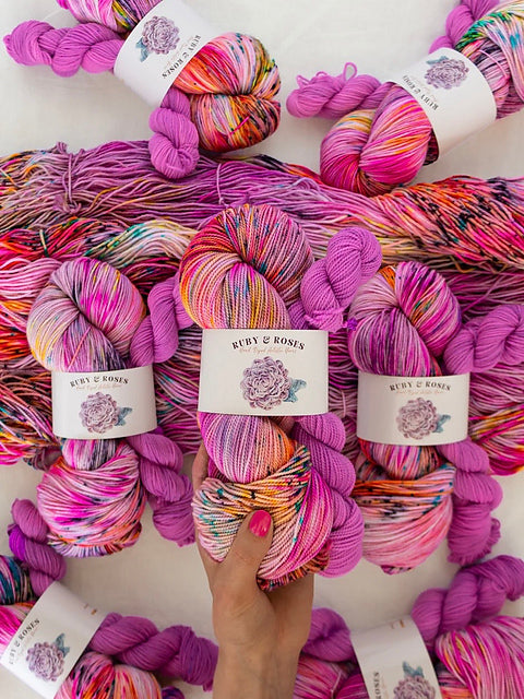 Ruby and Roses - Soft Rose Sock Set