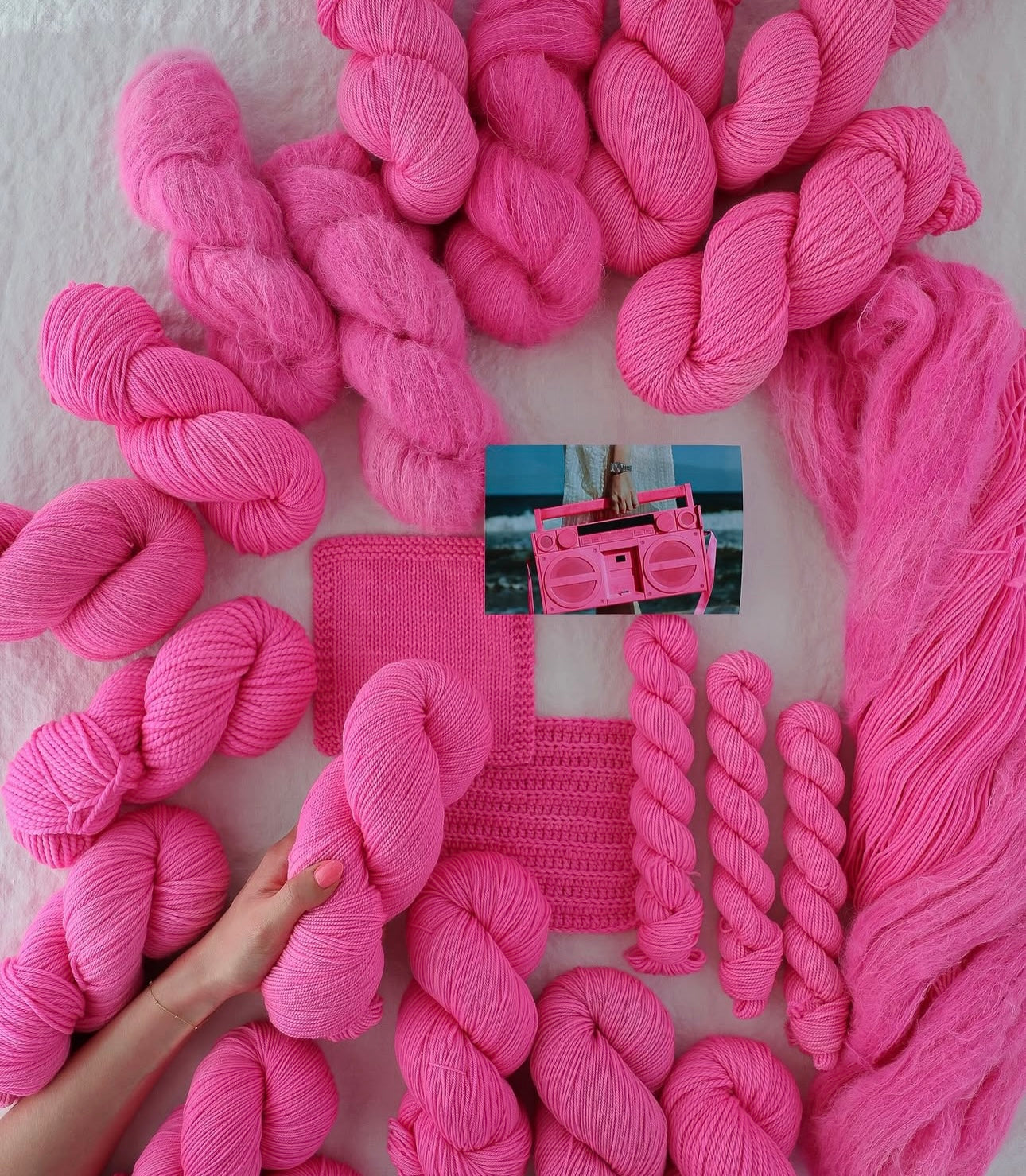 Ruby and Roses - Soft Rose Superwash Fingering
