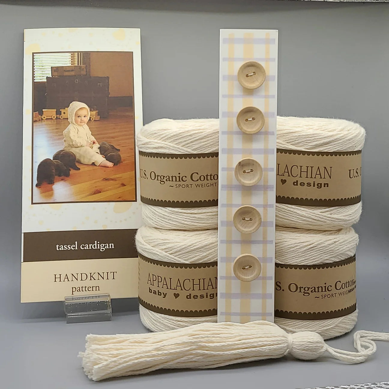 Cardigan Tassel Knit Kit