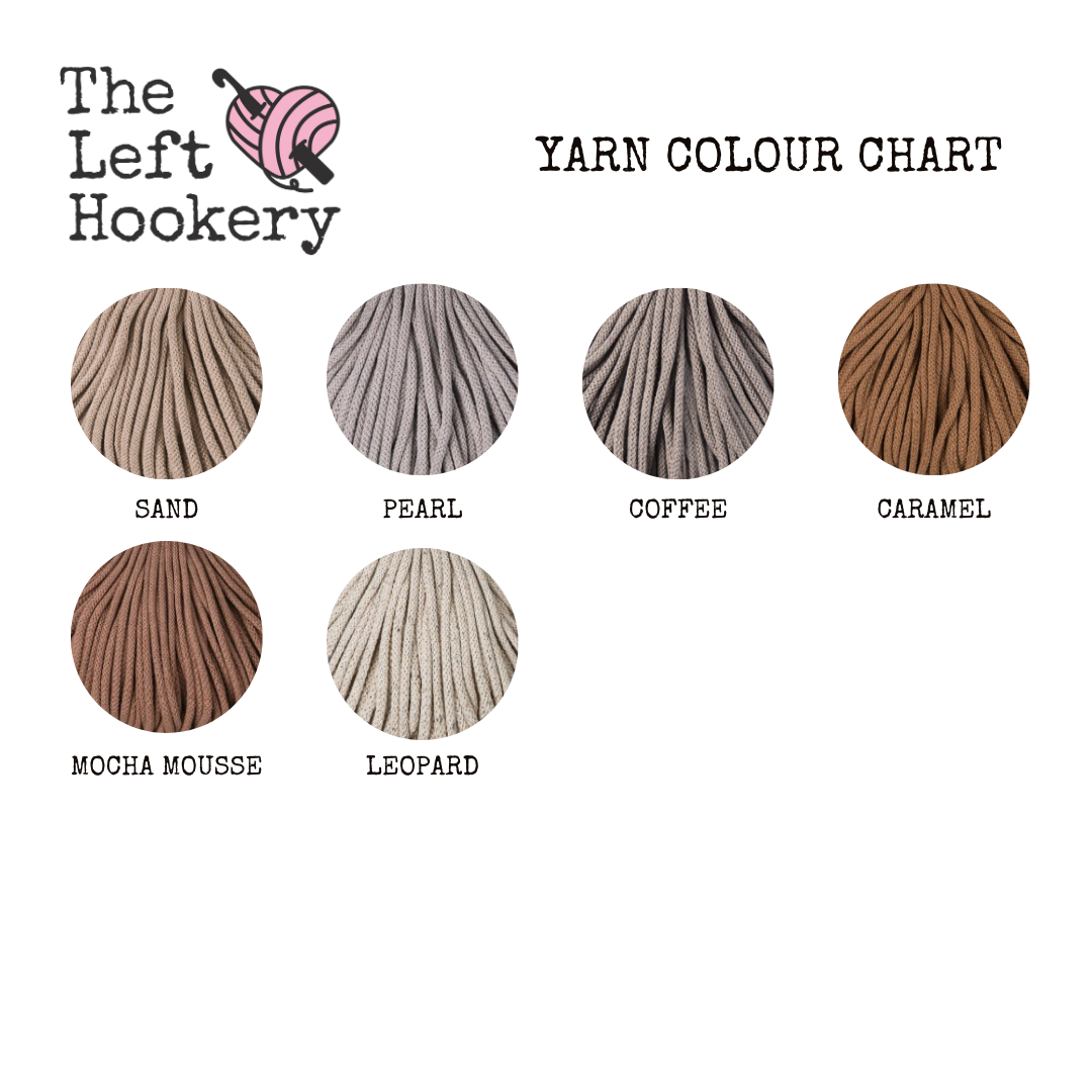 Crochet Basket Kit: Pastel Pink