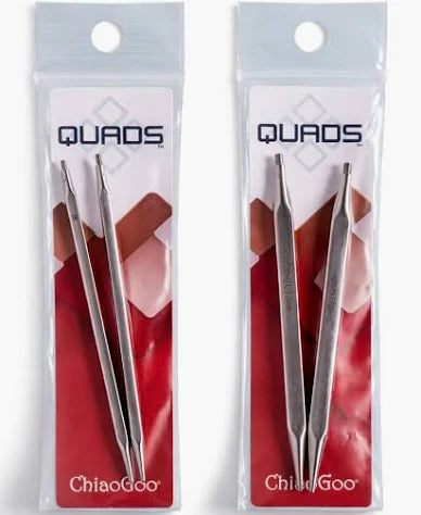 Chiaogoo Quads SS 4" Lace Tips