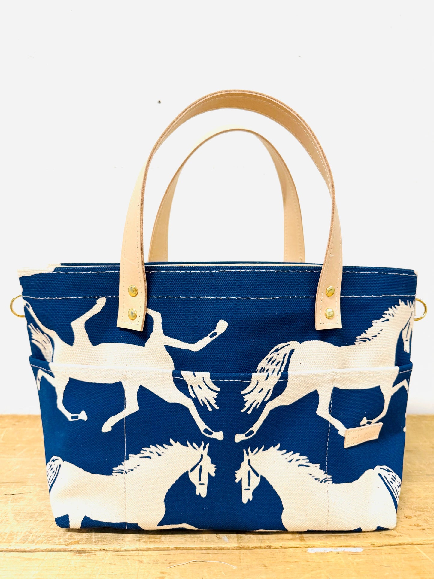 George Tote Bag – Lorton Trot: Blue