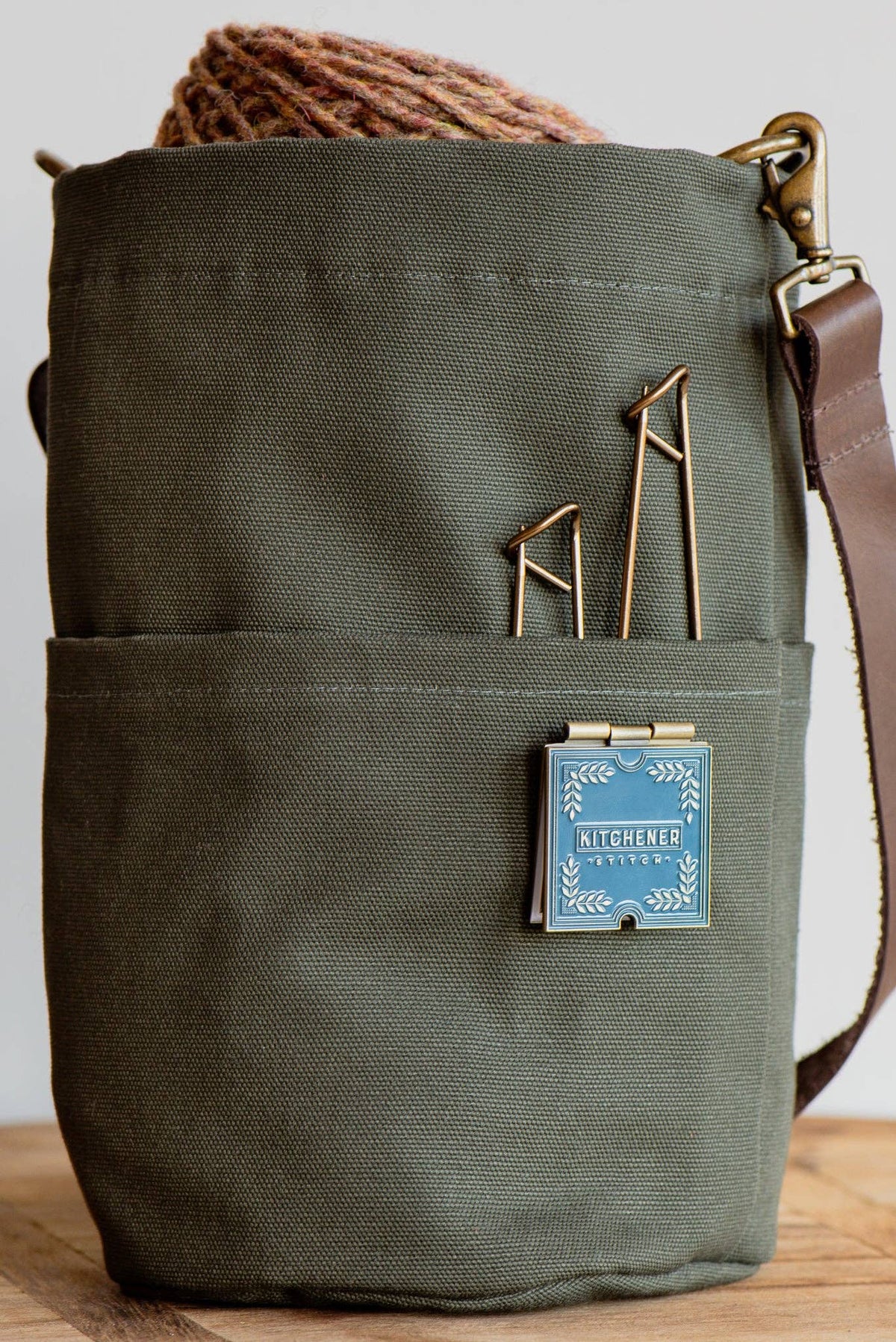 Kitchener stitch pin