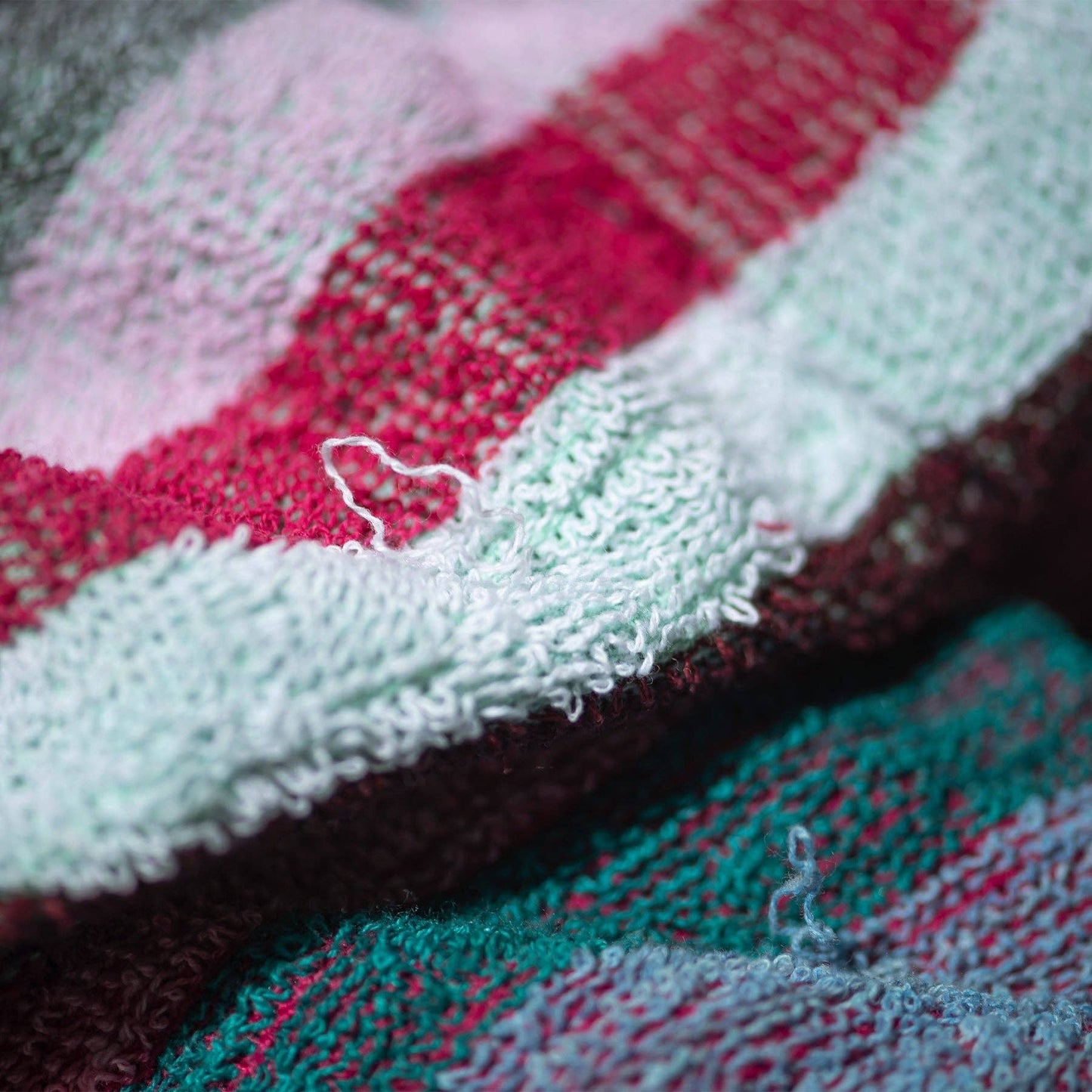 Local Distribution Rainbow Towel Square Bag