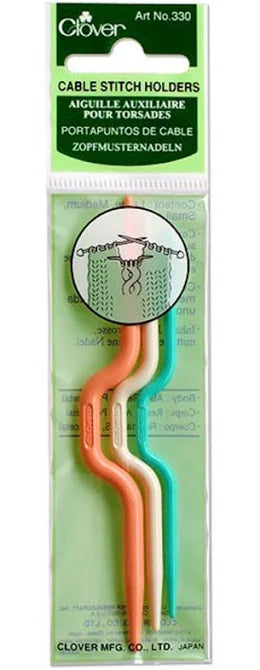 Clover Cable Stitch Holders