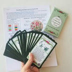 Tarjetas de consulta para bordado a mano de Jessica Long Embroidery