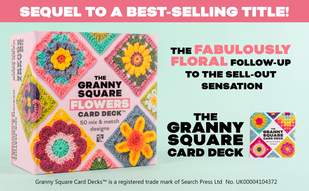 Baraja de tarjetas Granny Sq Flowers de Penguin Random House LLC
