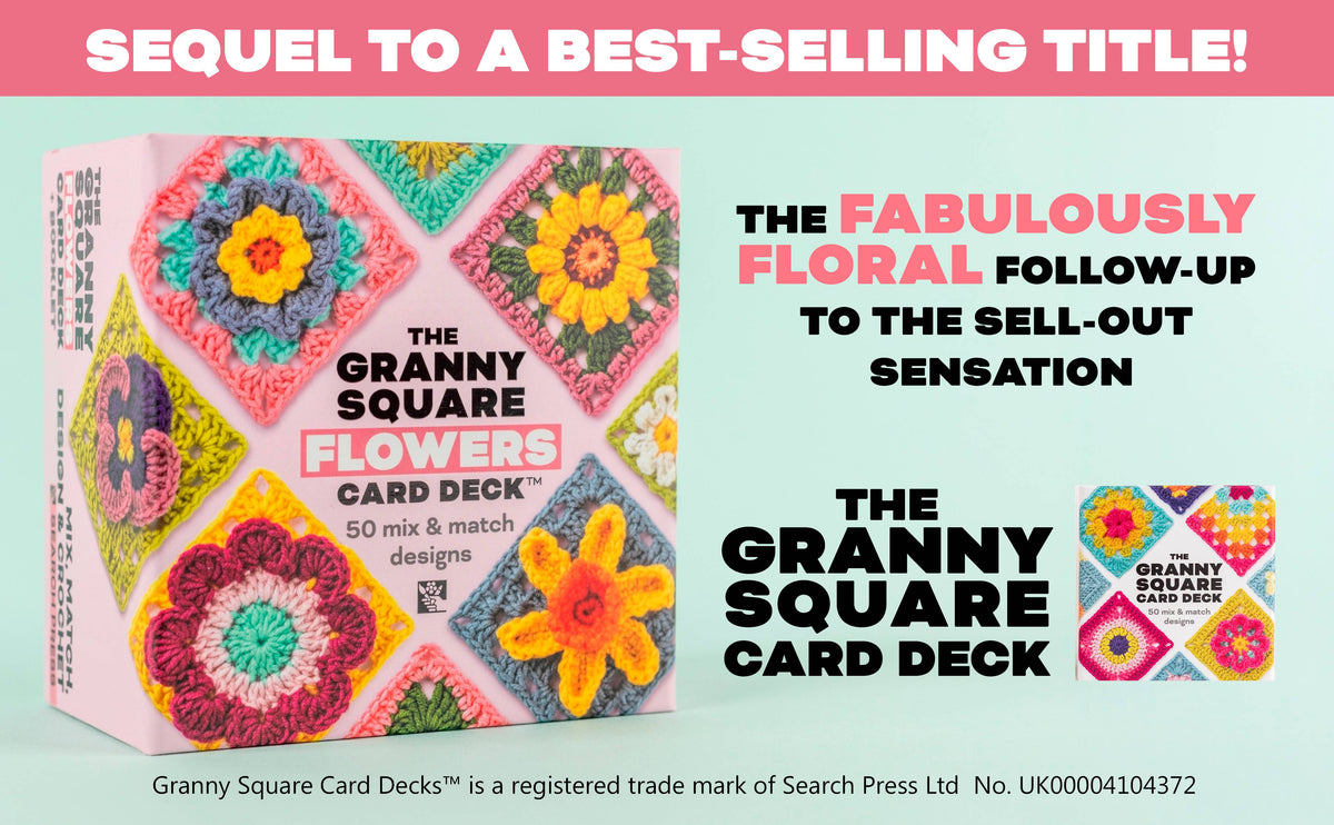 Baraja de tarjetas Granny Sq Flowers de Penguin Random House LLC