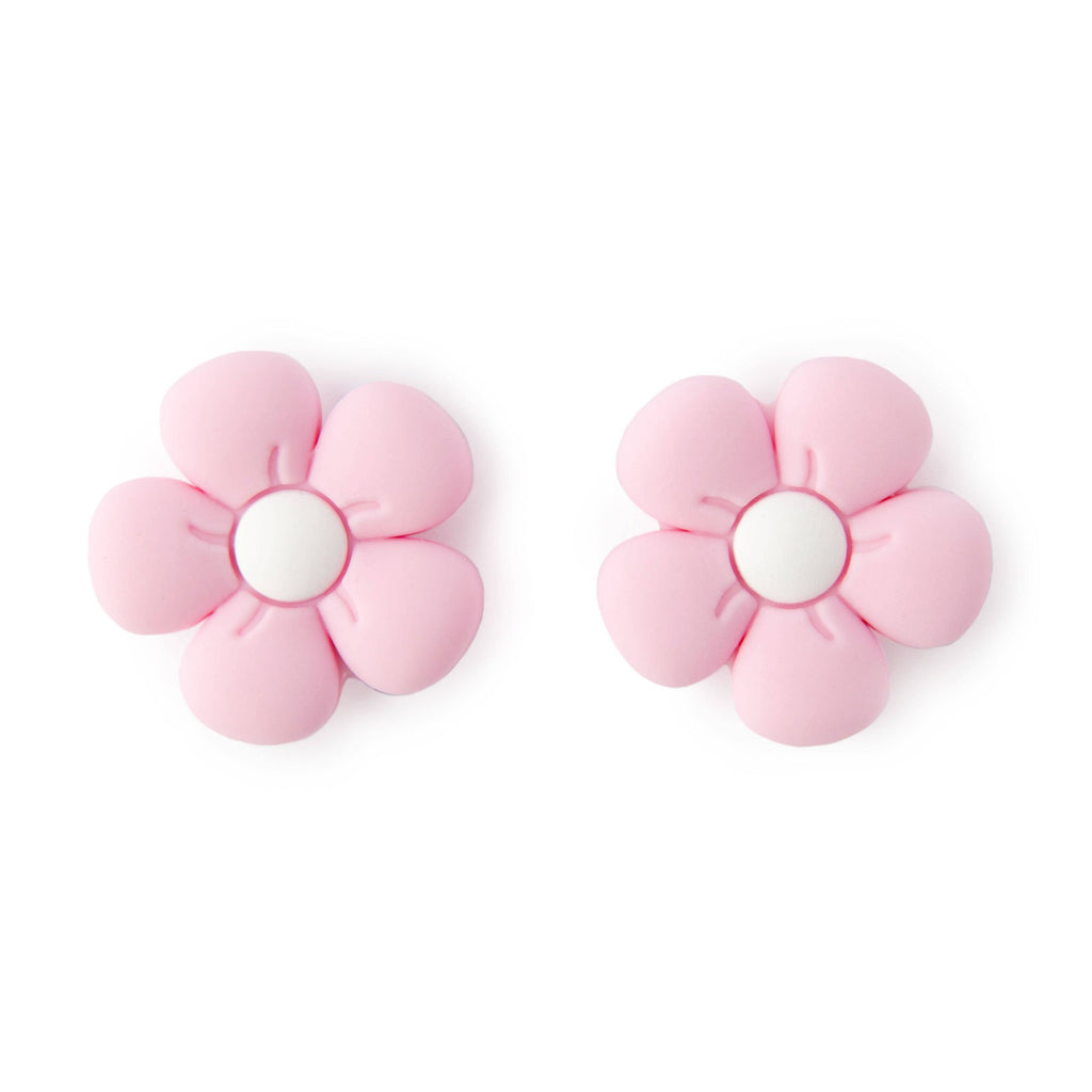 Protectores de puntas para agujas de tejer Pink Flower de Twice Sheared Sheep