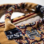 Bolsa de tela de alfombra de poliéster y algodón, Yellow de Puebco