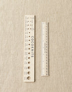 Juego de regla y medidor de Cocoknits