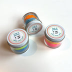 Knitting Stitch Saver Cords: Yellow & Pink by Knit & Gather