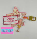 Parches Team Bride, team bride, parche de boda, despedida de soltera de Aloe and Milk Boutique