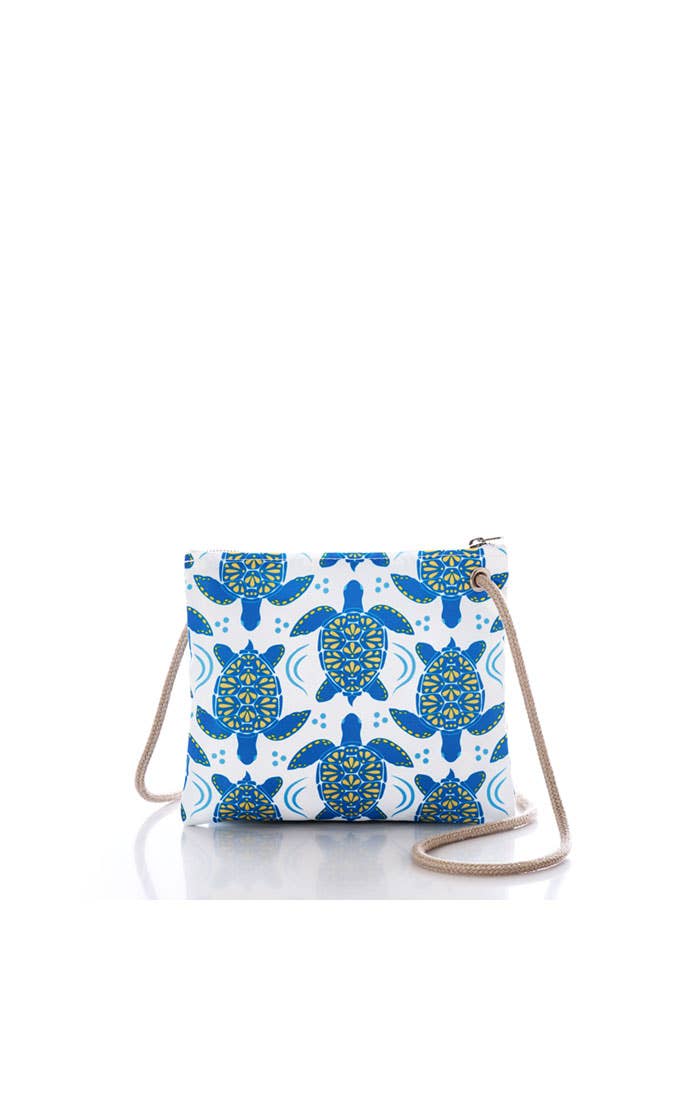 Swimming Sea Turtles Slim Crossbody
