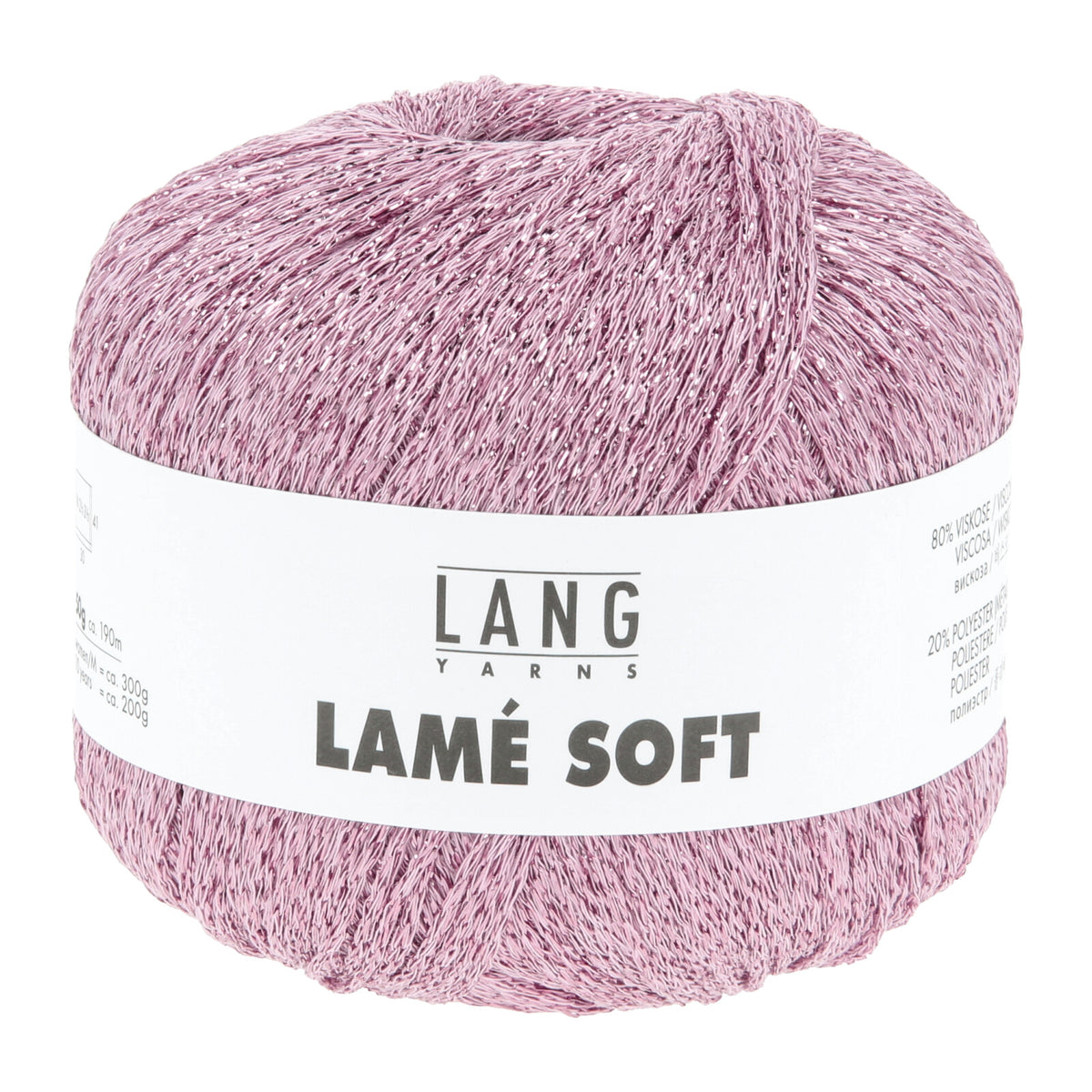 Lang - Lamé Soft, Light Pink (0009)