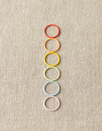 Marcadores de puntos de anillo de colores - Jumbo de Cocoknits