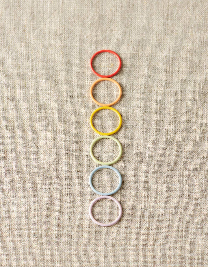Colorful Ring Stitch Markers - Jumbo by Cocoknits