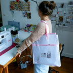 Bolsa para proyectos: guarda todo tu proyecto en un solo lugar - Light Pink de Madam Sew