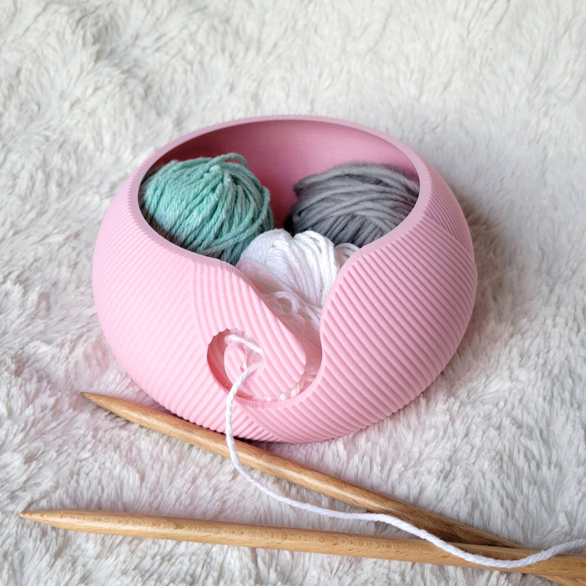 Tazón para estambre de Chippy's Knittery
