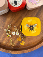 Honeybee Stitch Markers by Lemonwood