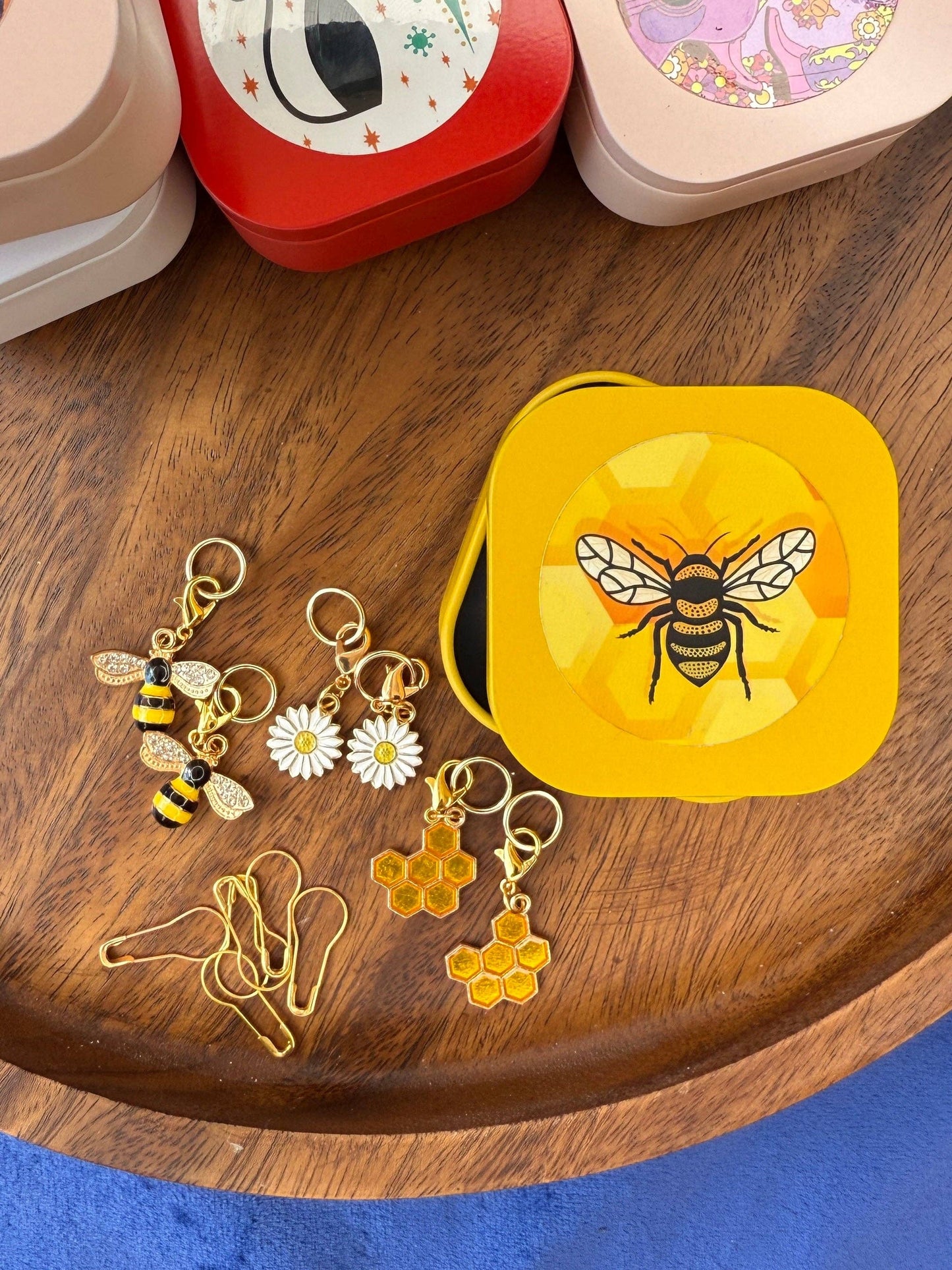 Honeybee Stitch Markers