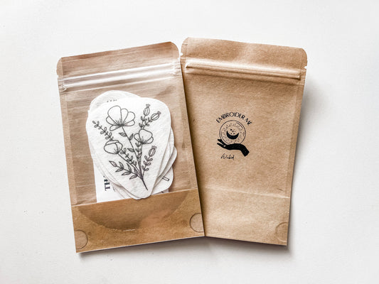 Flower Stick & Stitch Pack