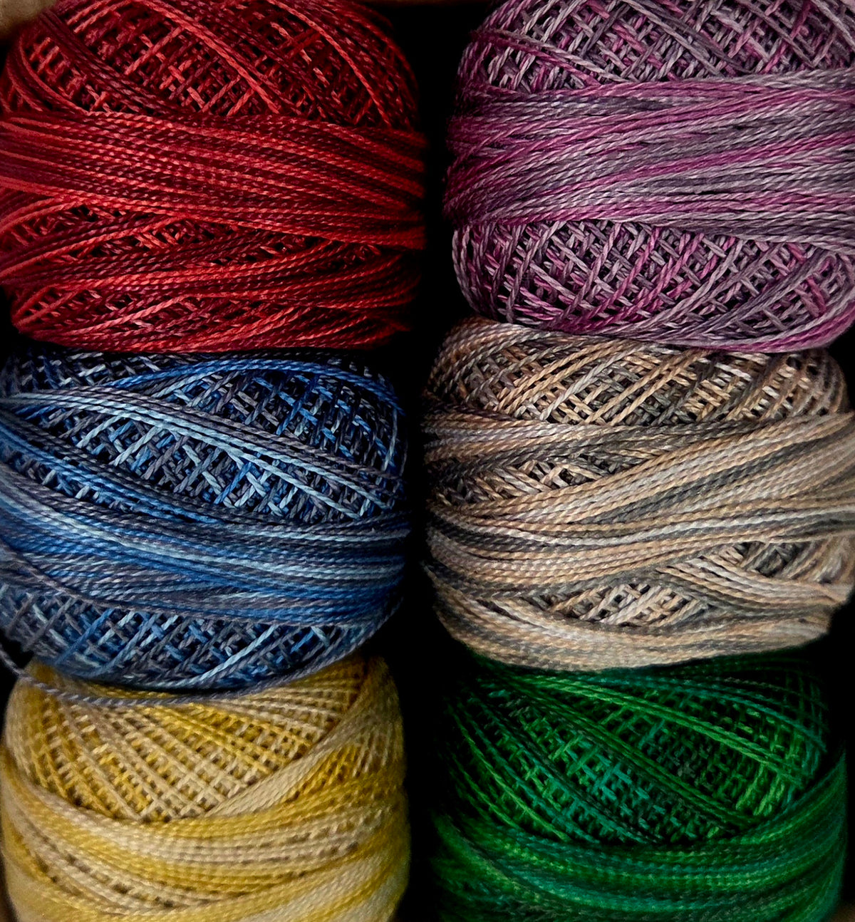 Waves by Valdani Embroidery Thread, Soft Gems(6-pack)