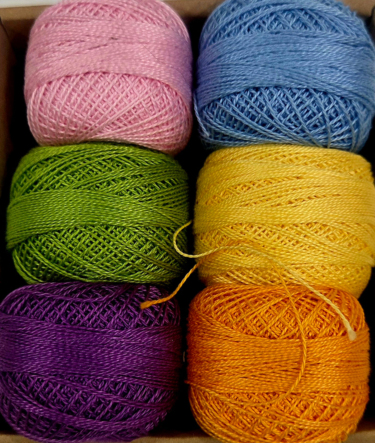 Waves by Valdani Embroidery Thread, Pastel Bright (6-pack)