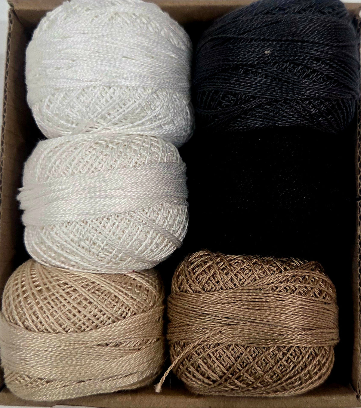 Waves by Valdani Embroidery Thread, Brown Black (6-pack)