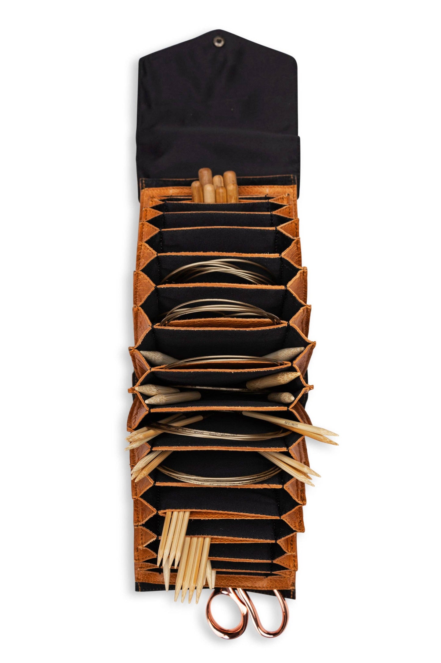 Betina XL Etui: Whisky / One size