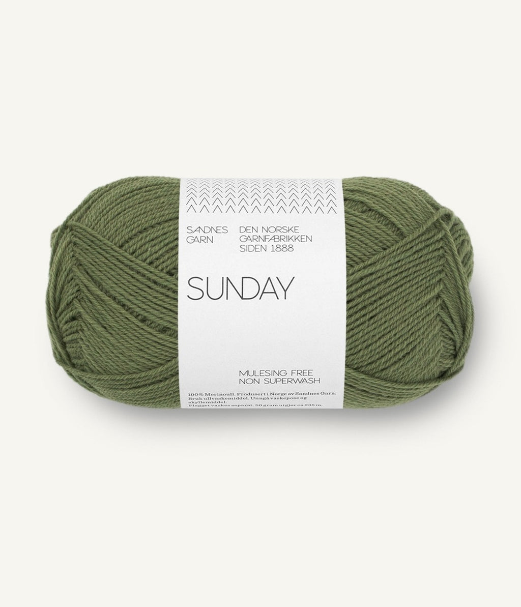 Sunday, Olive Green