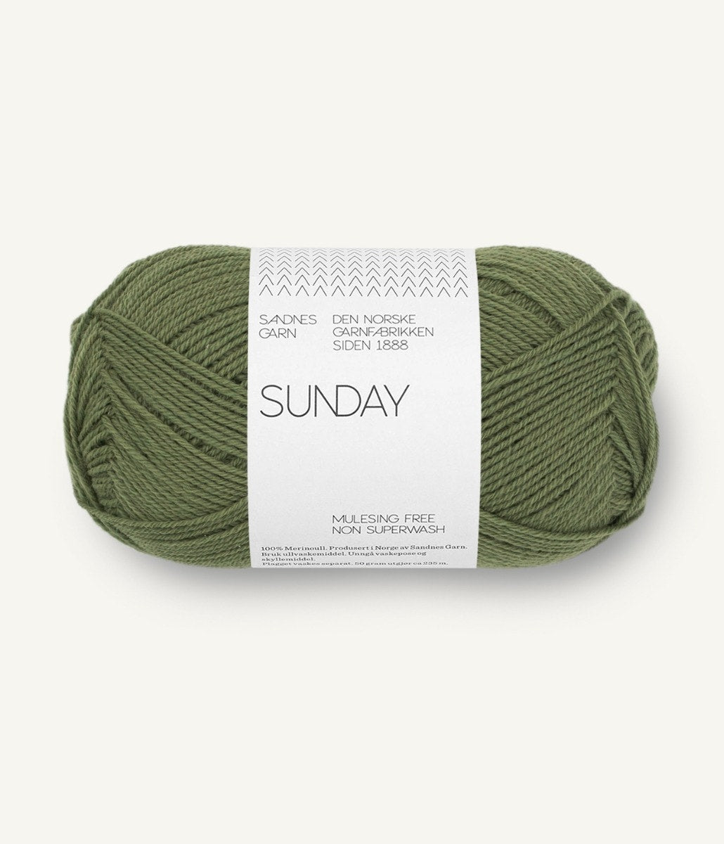 Sunday, Olive Green