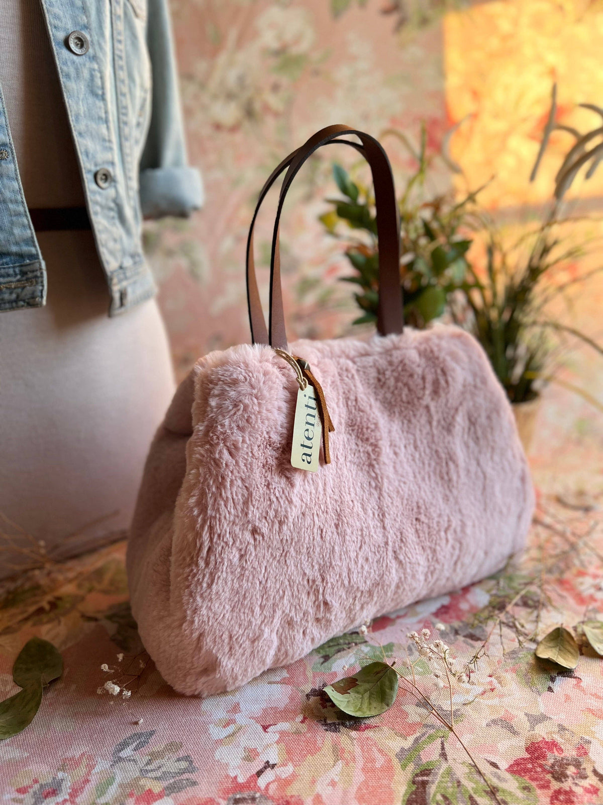 Himalaya Divina; USA made handbag and small project bag by Atenti