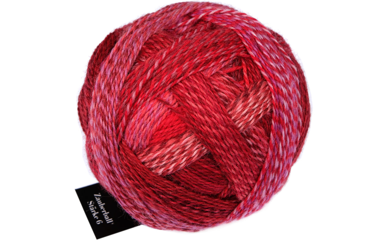 Schoppel Wolle - Zauberball Stärke 6, Red(2620)