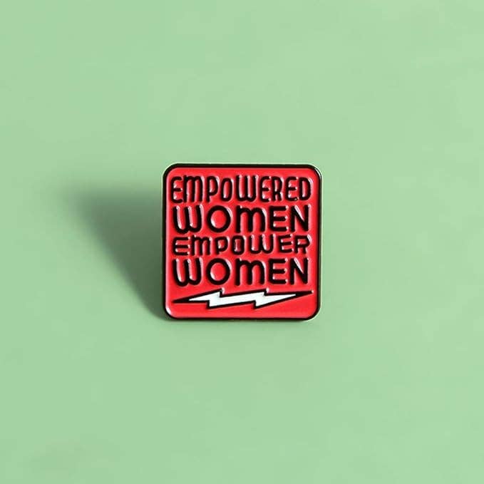 Bold and Beautiful: Empower Women Enamel Pin (0.9 in)