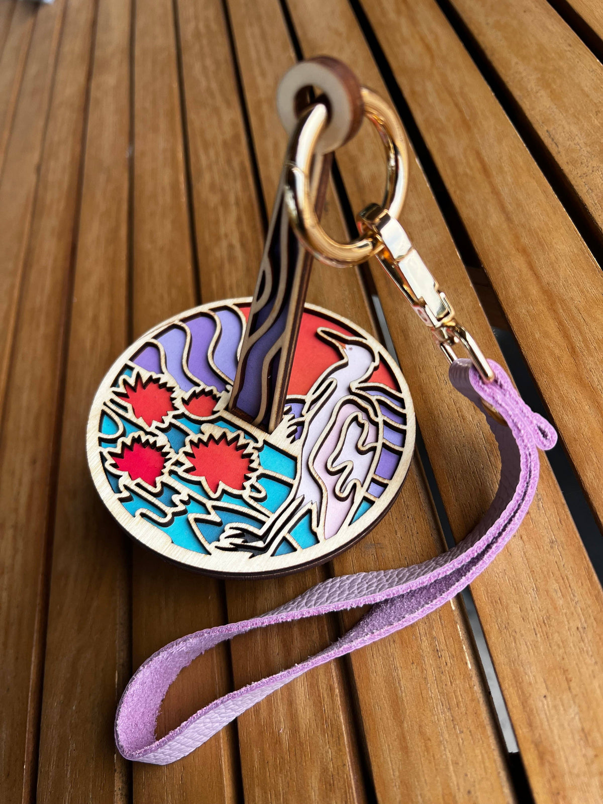 Heron Handmade Portable Mini Minder for Knitting/Crochet: Original Mini Minder by Lemonwood