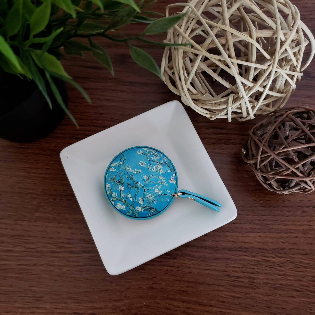 Van Gogh Almond Blossoms Measuring Tape