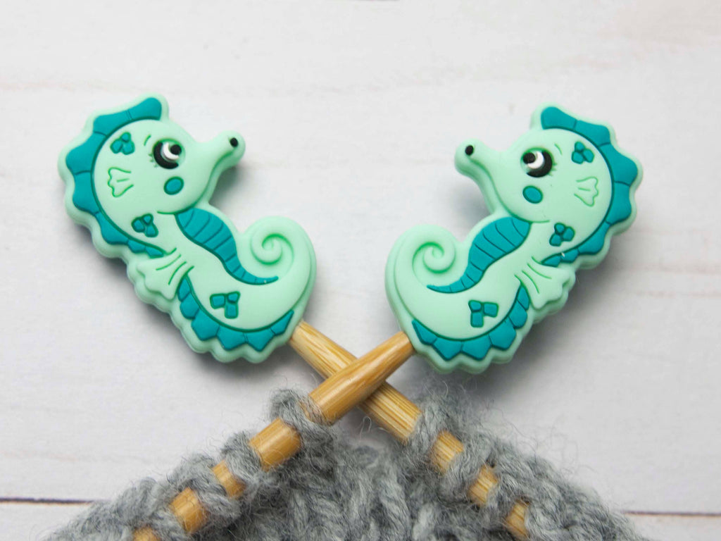 Seahorse | Protectores de puntas Stitch Stoppers de Fox & Pine Stitches