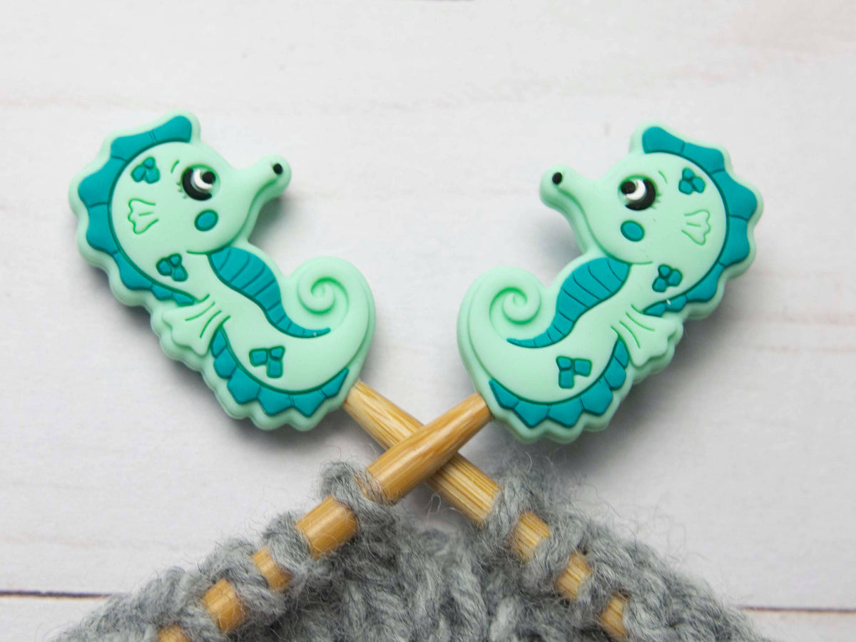 Seahorse | Protectores de puntas Stitch Stoppers de Fox & Pine Stitches