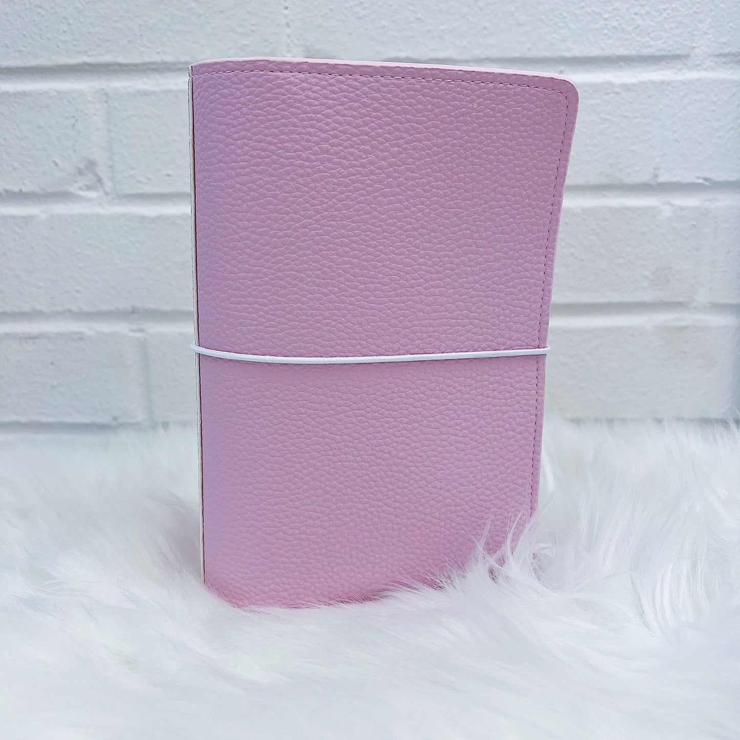 Pastel Pink BEE-6 Traveler's Notebook | Fits 5"x7" Inserts + Notebooks
