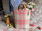 Bolsa para proyectos y organizador para tejer y crochet: Bubblegum Hope Basket de Atenti
