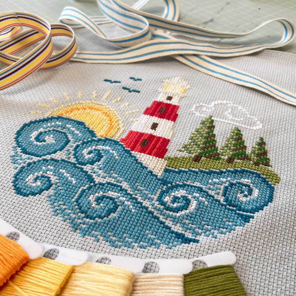 Going Coastal - Kit de punto de cruz de Love Poppet