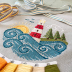 Going Coastal - Kit de punto de cruz de Love Poppet