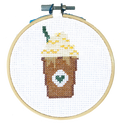 Starbucks Frappucino: kit DIY de punto de cruz de TheCloudFactory