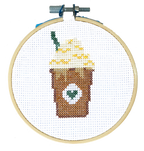 Starbucks Frappucino: kit DIY de punto de cruz de TheCloudFactory