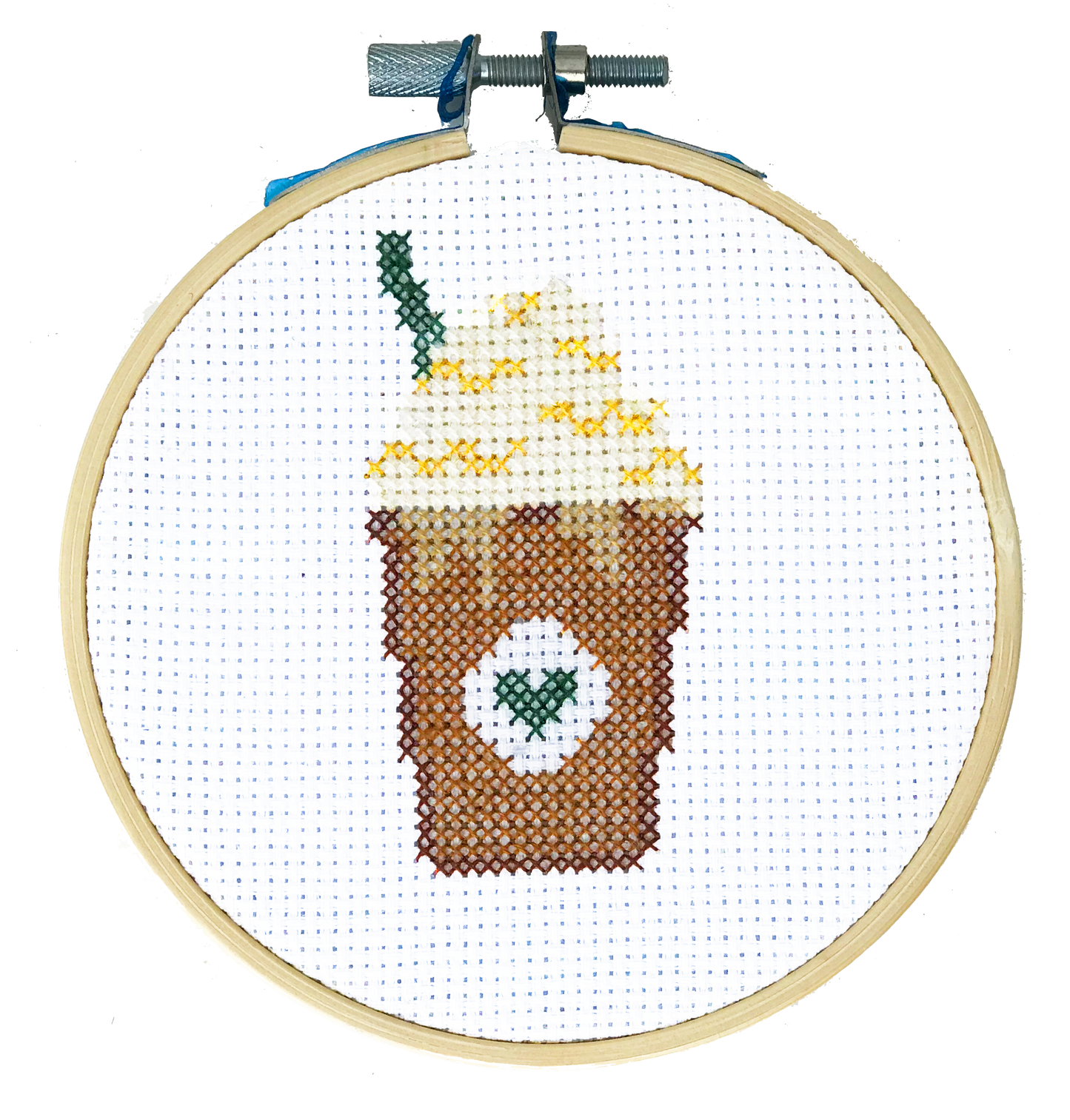 Starbucks Frappucino - DIY Cross Stitch Kit