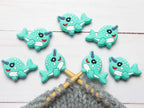 Narwhal | Protectores de puntas Stitch Stoppers de Fox & Pine Stitches